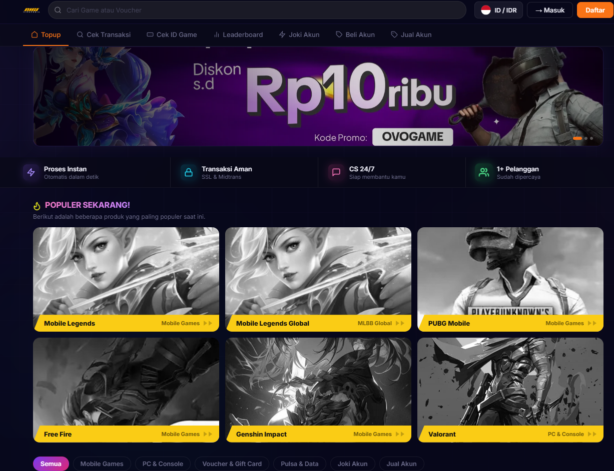 Christian Gaming Gamer Top Up