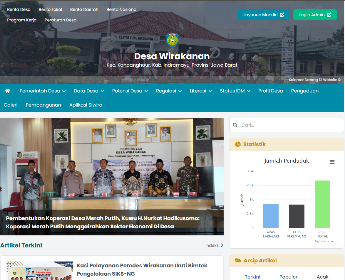 Pemerintah Desa Wirakanan