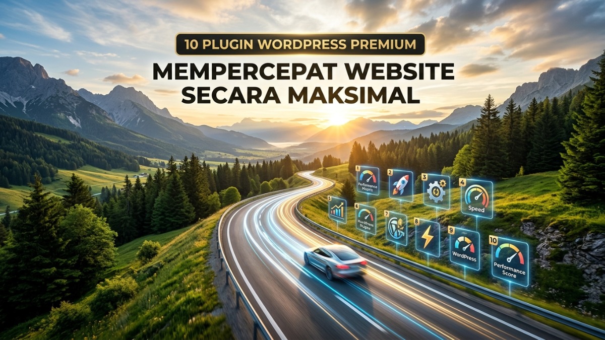 10 Plugin WordPress Premium untuk Mempercepat Website Secara Maksimal